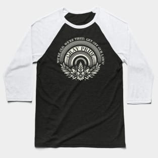 Gray Pride Baseball T-Shirt